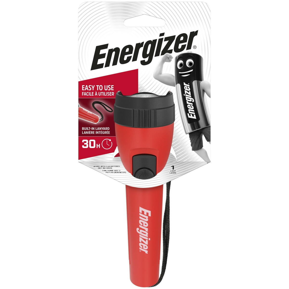 Фонарь ручной Energizer Plastic Light E300668802