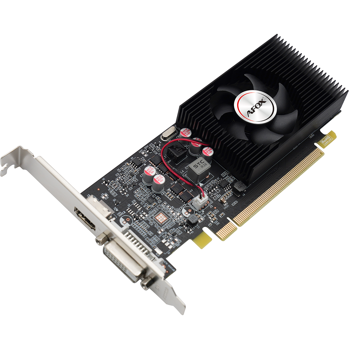 Видеокарта NVIDIA GeForce GT 1030 AFOX 4Gb (AF1030-4096D4L7)