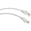 Патч-корд Cabeus PC-UTP-RJ45-Cat.5e-0.3m-WH, 0.3м