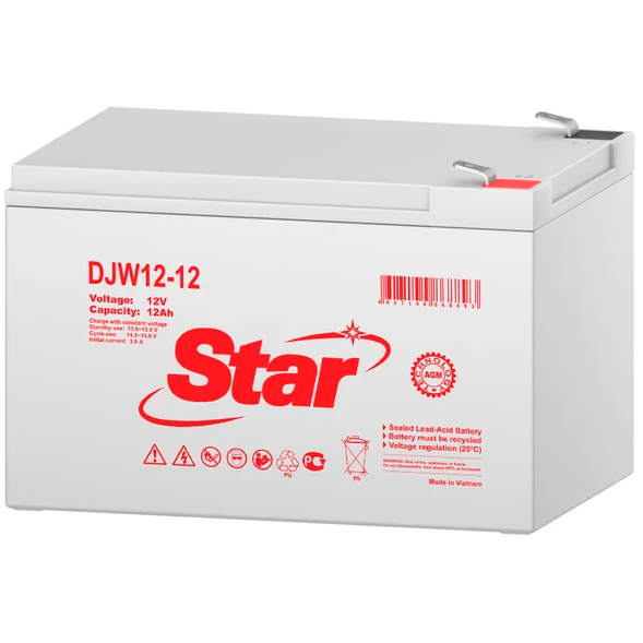 Аккумуляторная батарея STAR DJW12-12 - фото 2