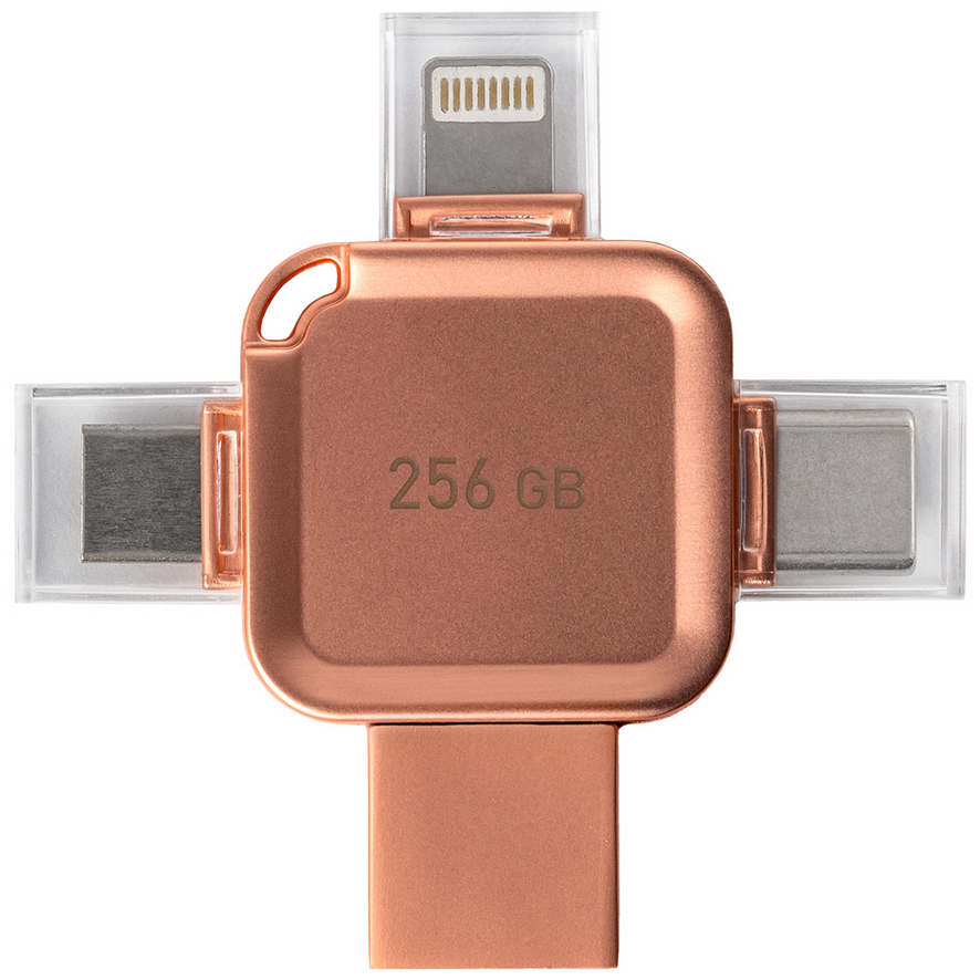 USB Flash накопитель 256GB SmartBuy MC15A Metal Quad (SB256GBMC15A)