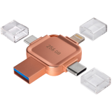 USB Flash накопитель 256Gb SmartBuy MC15A Metal Quad (SB256GBMC15A)