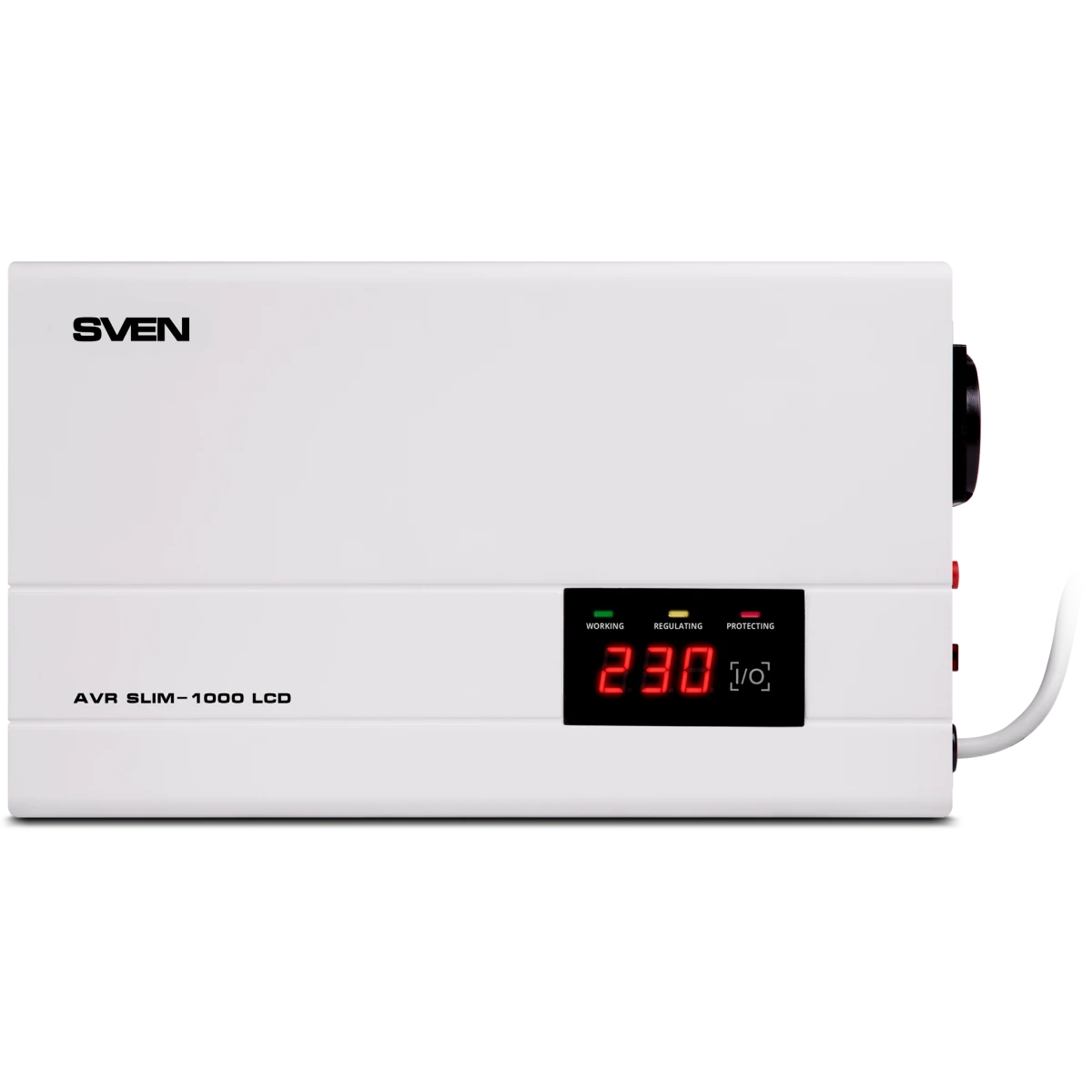 Стабилизатор напряжения Sven AVR SLIM-1000 LCD - SV-012816 - фото 2
