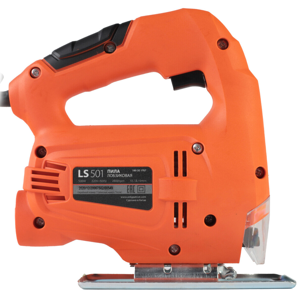 Лобзик PATRIOT LS 501 - 190301707 - фото 4