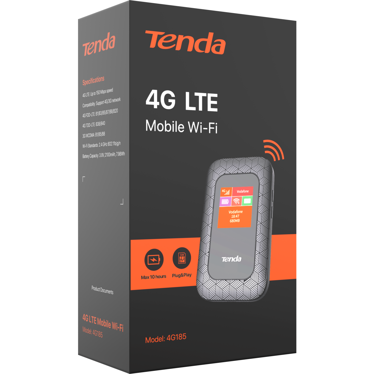 Wi-Fi точка доступа Tenda 4G185 v3.0 - фото 7
