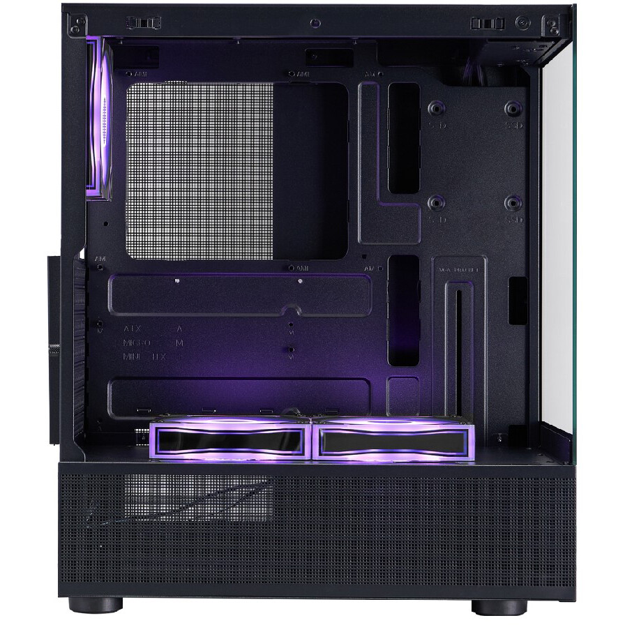 Корпус 1STPLAYER MIKU Mi7-A ARGB Black (Mi7-A-BK-2FC7R-1FC7) - фото 4