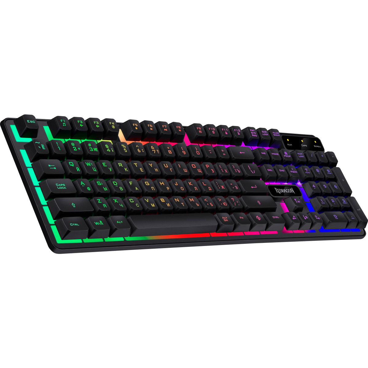 Клавиатура + мышь + коврик + гарнитура Redragon S137 - 72335 - фото 12