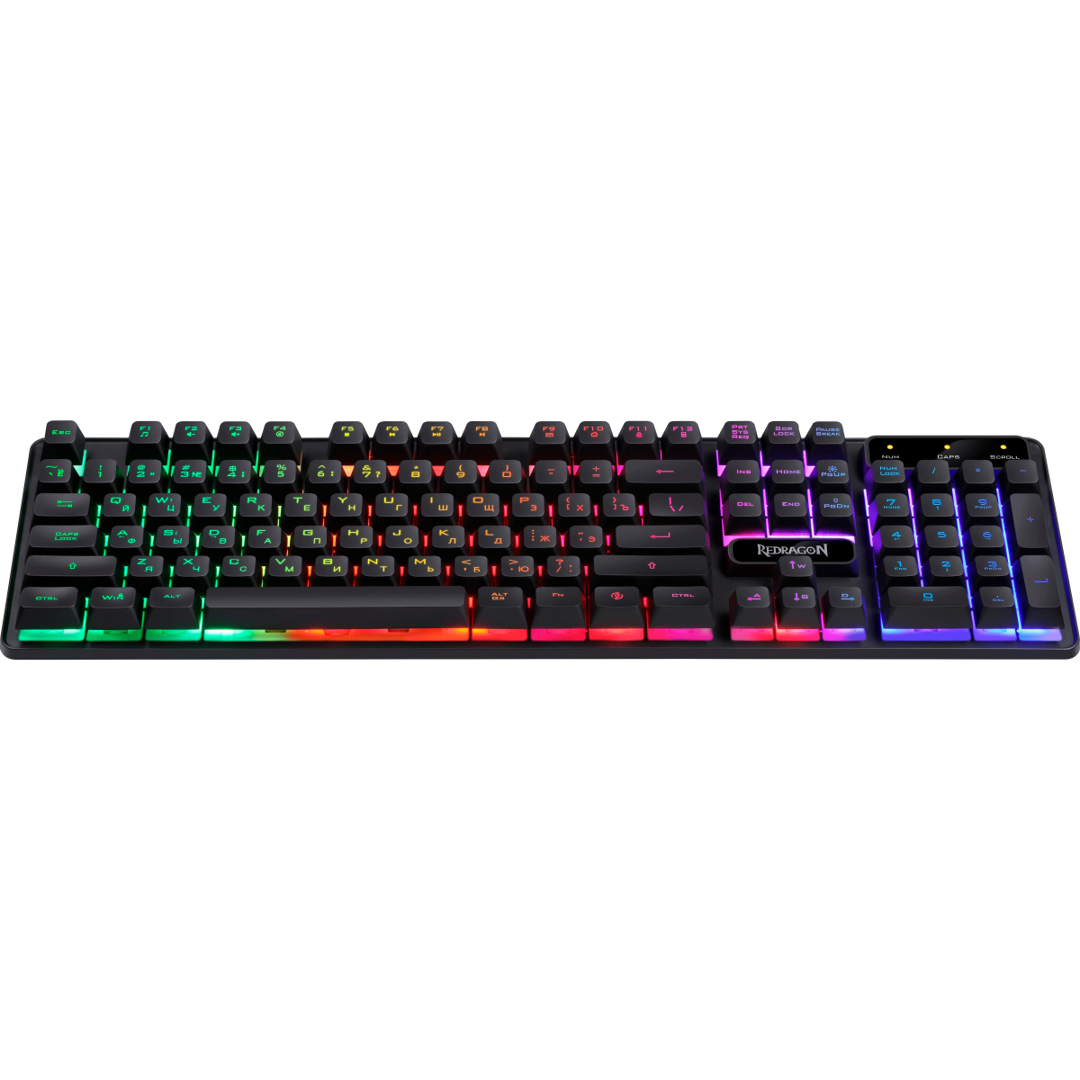 Клавиатура + мышь + коврик + гарнитура Redragon S137 - 72335 - фото 13