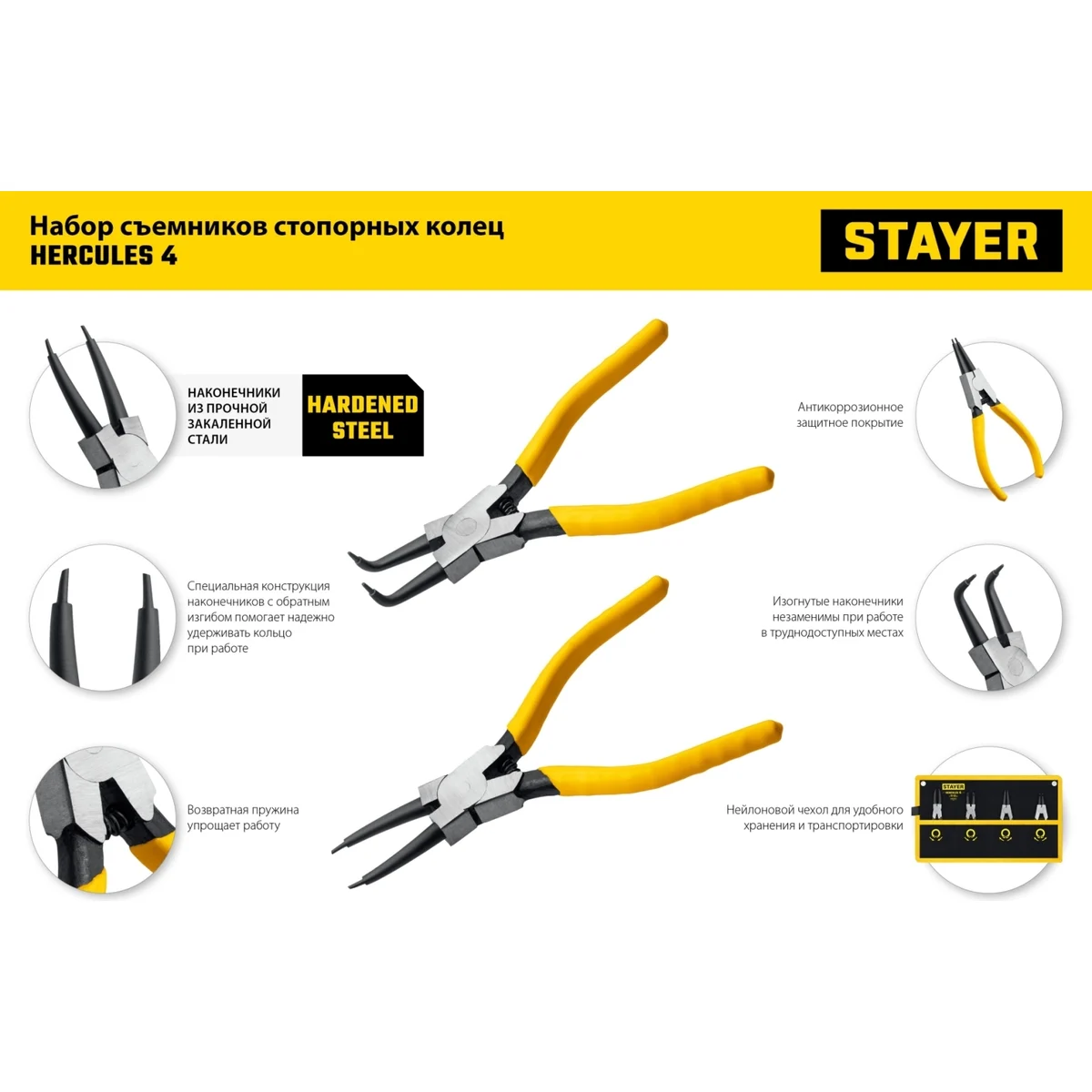 Набор инструментов STAYER 22830-H4 - фото 3