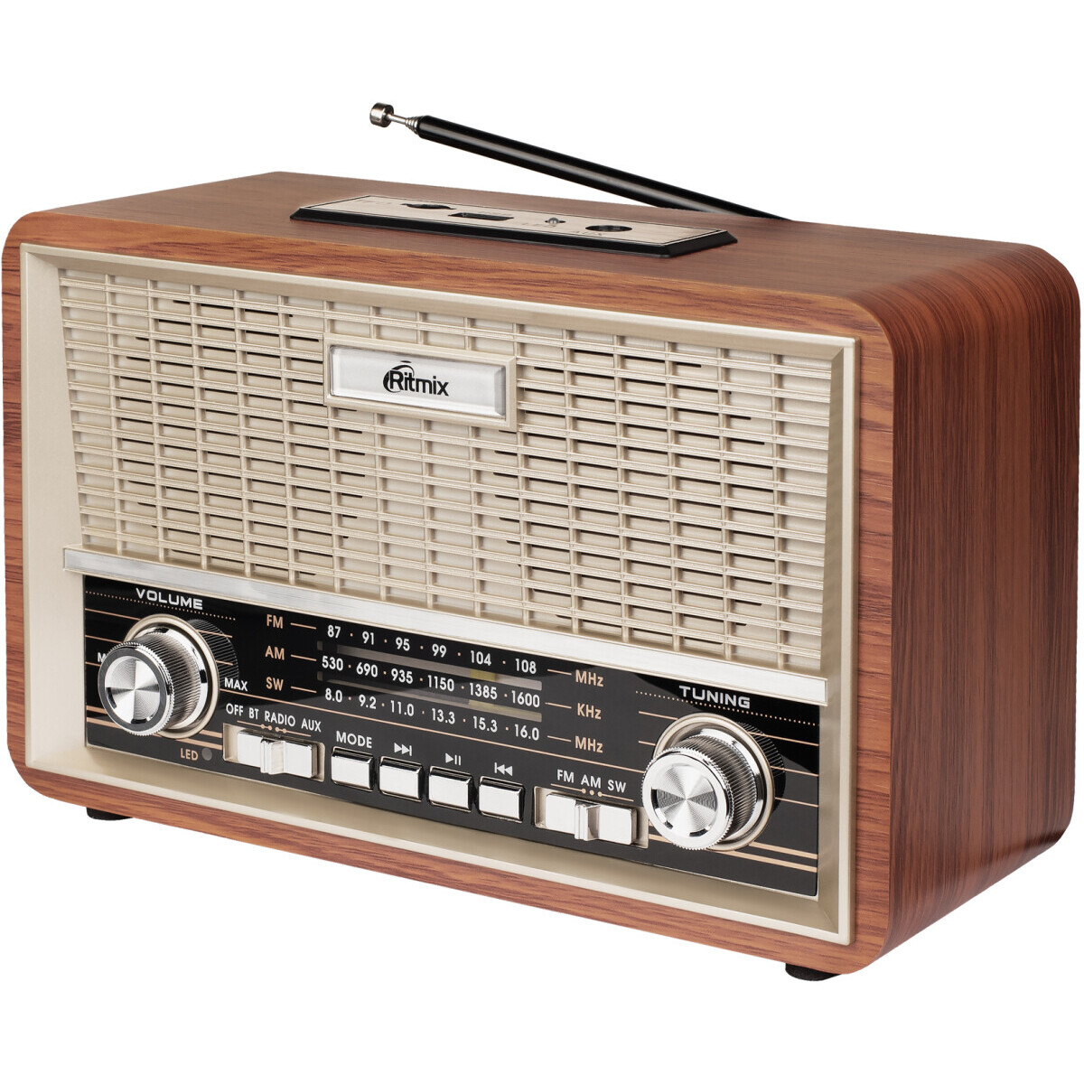 Радиоприёмник Ritmix RPR-111 Wood