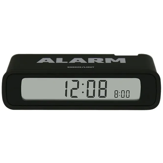 Часы-будильник BALDR B0346S Black - B0346S-BLACK