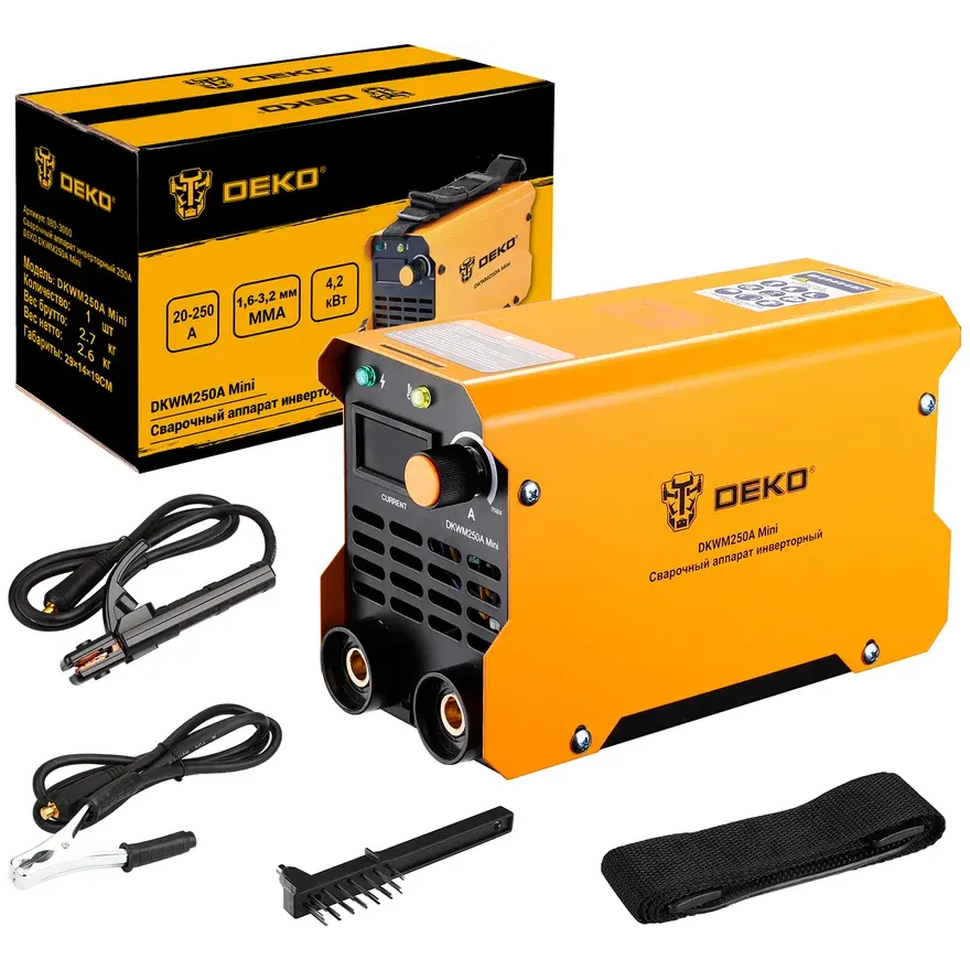 Сварочный аппарат DEKO DKWM250A Mini - 080-3000 - фото 6