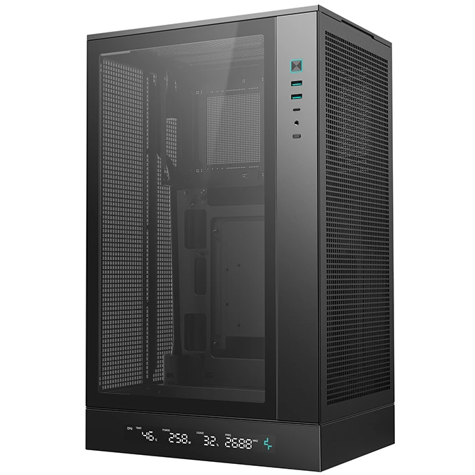 Корпус DeepCool CH270 Digital Black - R-CH270-BKNDM0-G-1