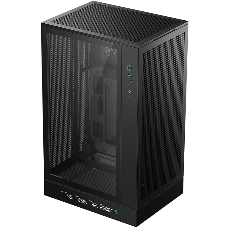 Корпус DeepCool CH270 Digital Black - R-CH270-BKNDM0-G-1 - фото 3