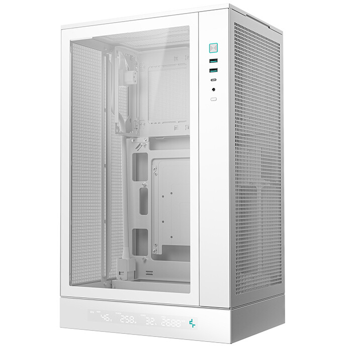 Корпус DeepCool CH270 Digital White - R-CH270-WHNDM0-G-1