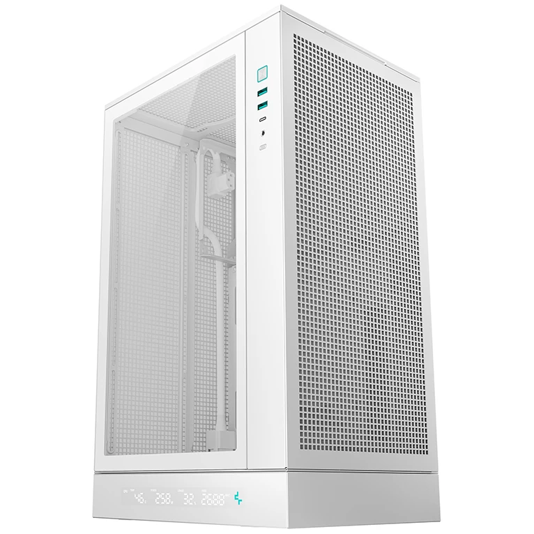 Корпус DeepCool CH270 Digital White - R-CH270-WHNDM0-G-1 - фото 2