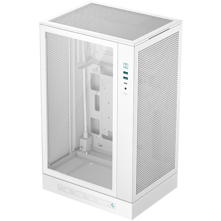 Корпус DeepCool CH270 Digital White - R-CH270-WHNDM0-G-1 - фото 3