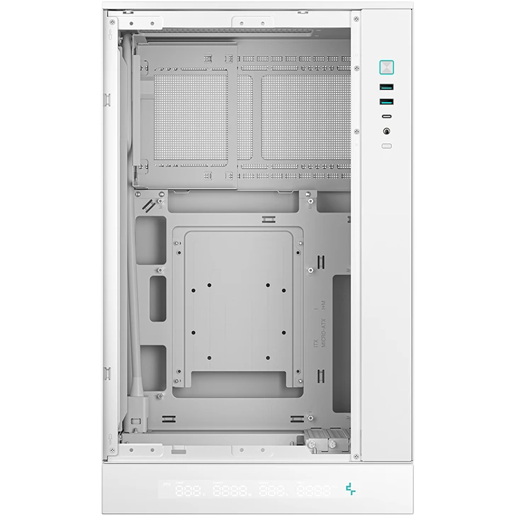 Корпус DeepCool CH270 Digital White - R-CH270-WHNDM0-G-1 - фото 8