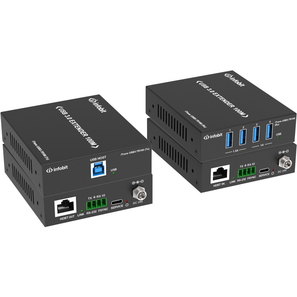 Удлинитель USB Infobit iTrans USB3-TR100