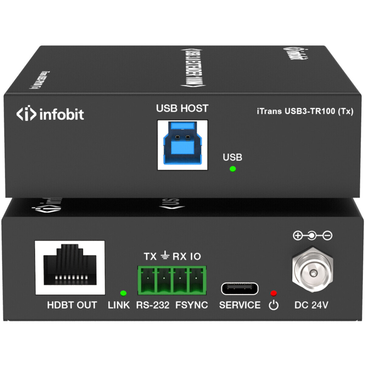 Удлинитель USB Infobit iTrans USB3-TR100 - фото 2