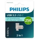 USB Flash накопитель 256Gb Philips 2-in-1 (FM25FD145B/97)
