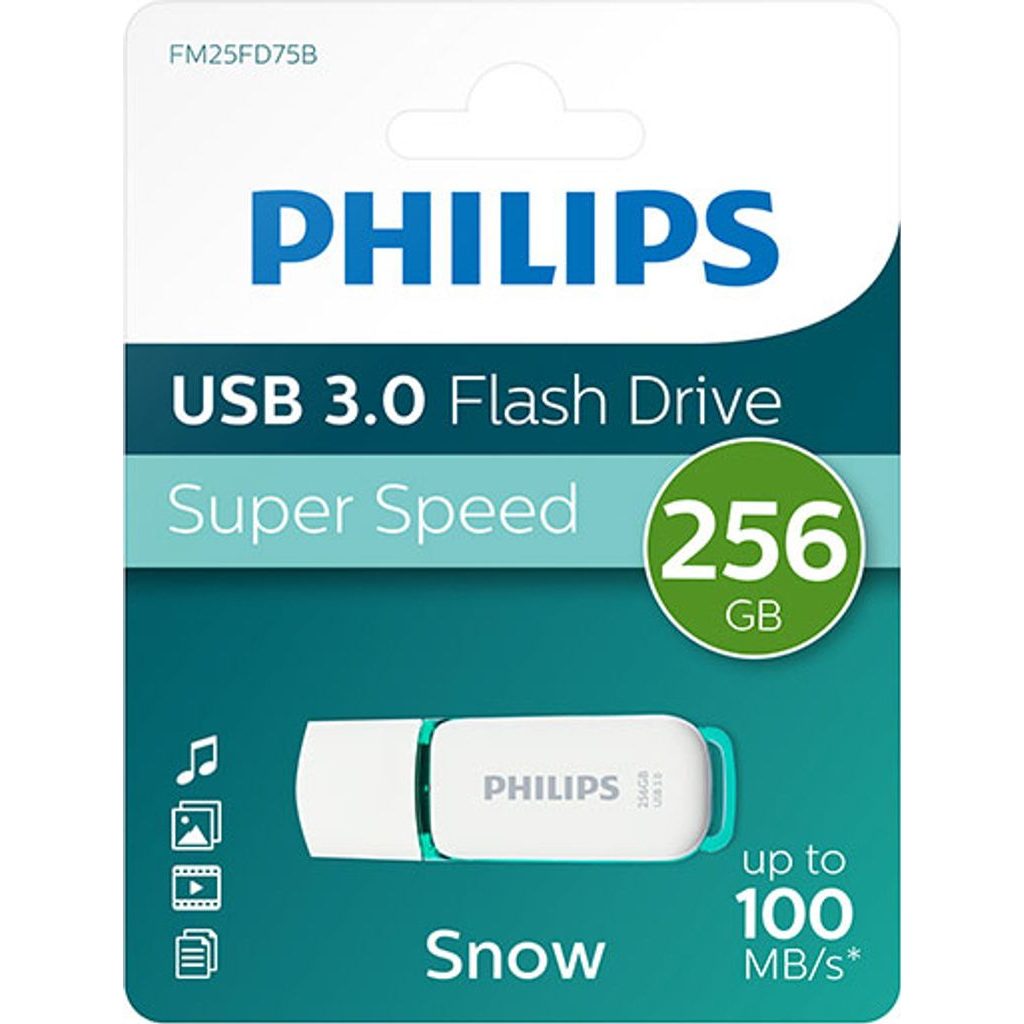 USB Flash накопитель 256Gb Philips SNOW3.0 - FM25FD75B/97 - фото 3