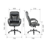 Офисное кресло Chairman CH400 Black (00-07145996)