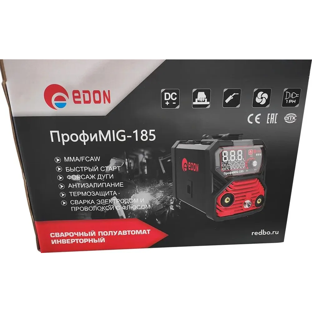 Сварочный аппарат Edon Профи MIG-185 - фото 6