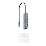 Док-станция Cudy 5-IN-1 USB-C Hub (UH405)