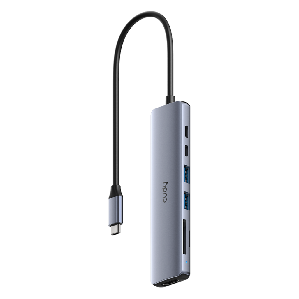 Док-станция Cudy 7-IN-1 USB-C Hub (UH407)