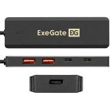 USB-концентратор ExeGate DUB-2C2P/10G (EX298169RUS)