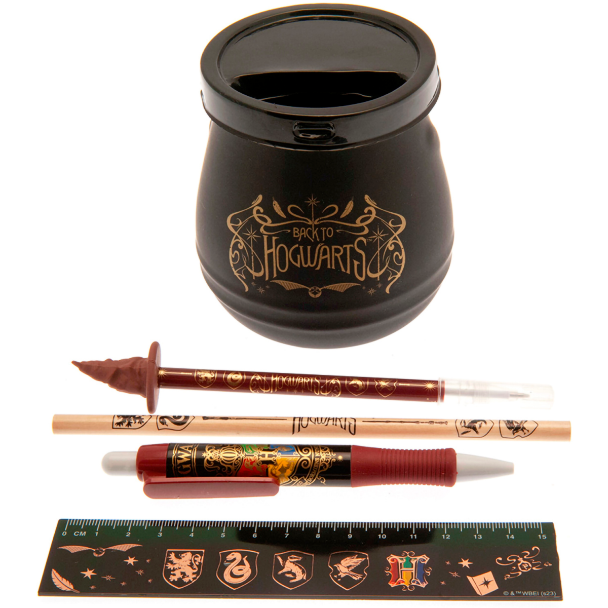 Набор канцелярии Blue Sky Harry Potter Ceramic Cauldron Desk Tidy - 5056563713395 - фото 4