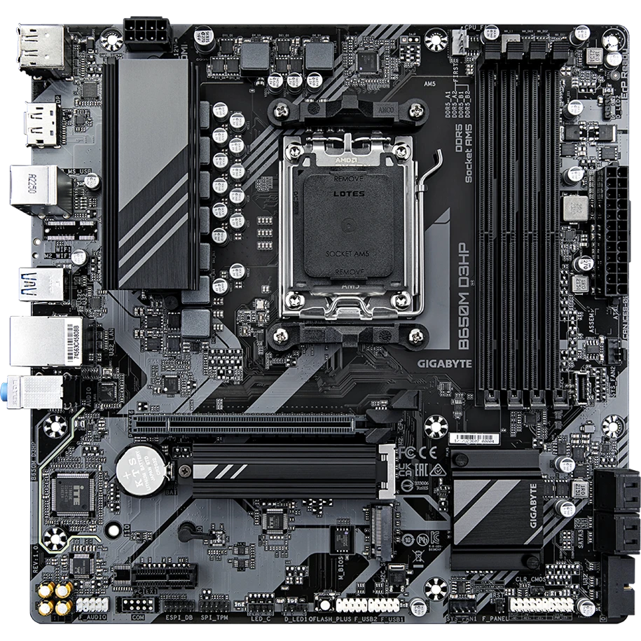 Материнская плата Gigabyte B650M D3HP OEM - фото 2