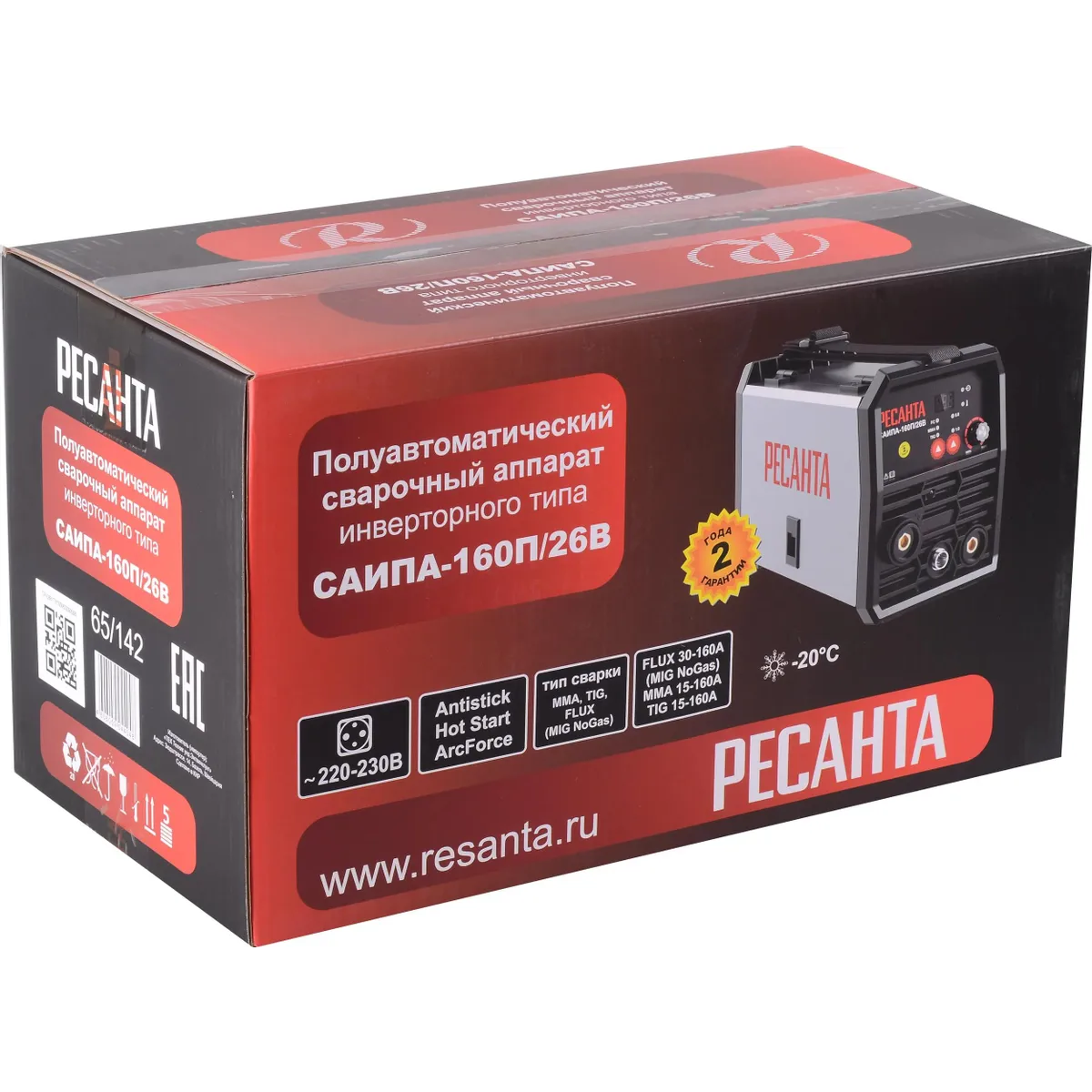 Сварочный аппарат Ресанта САИПА-160П/26В - 65/142 - фото 9