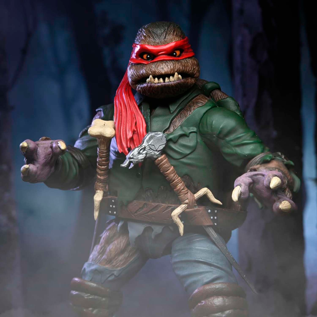 Фигурка NECA Universal Monsters/Teenage Mutant Ninja Turtles Raphael as The Wolfman - 634482543009 - фото 4