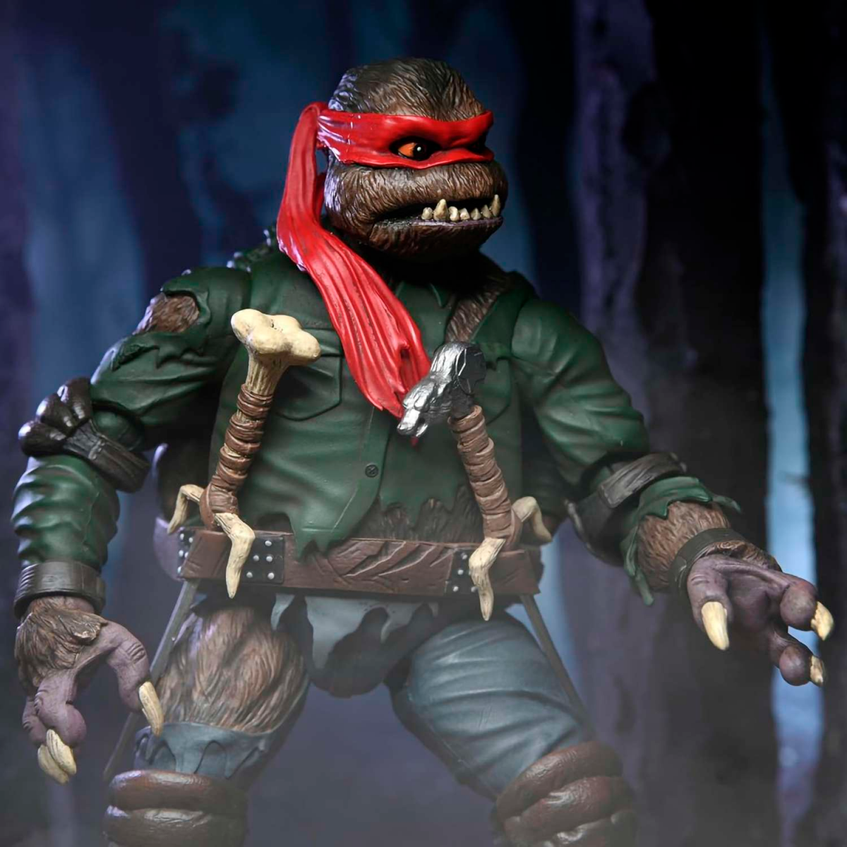Фигурка NECA Universal Monsters/Teenage Mutant Ninja Turtles Raphael as The Wolfman - 634482543009 - фото 5