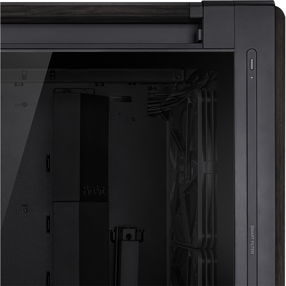Корпус ASUS ProArt PA602 Wood Edition Tempered Glass Panel Black - 90DC00J0-B09010 - фото 13