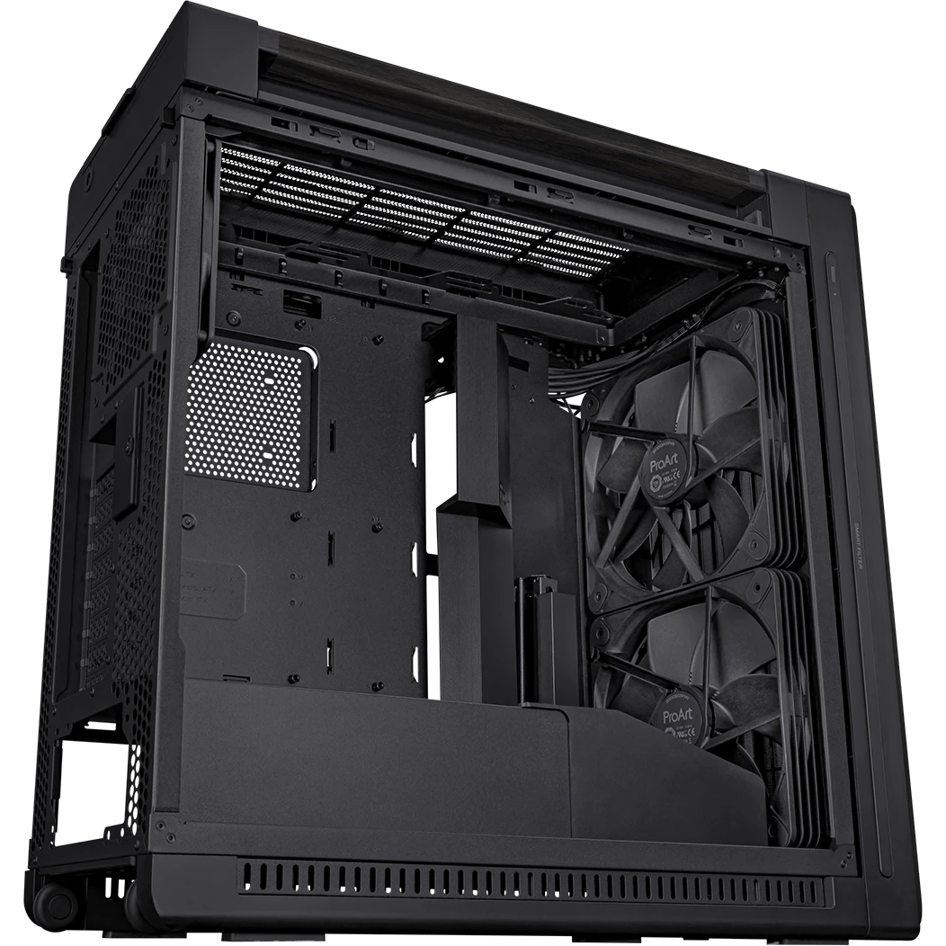 Корпус ASUS ProArt PA602 Wood Edition Tempered Glass Panel Black - 90DC00J0-B09010 - фото 16