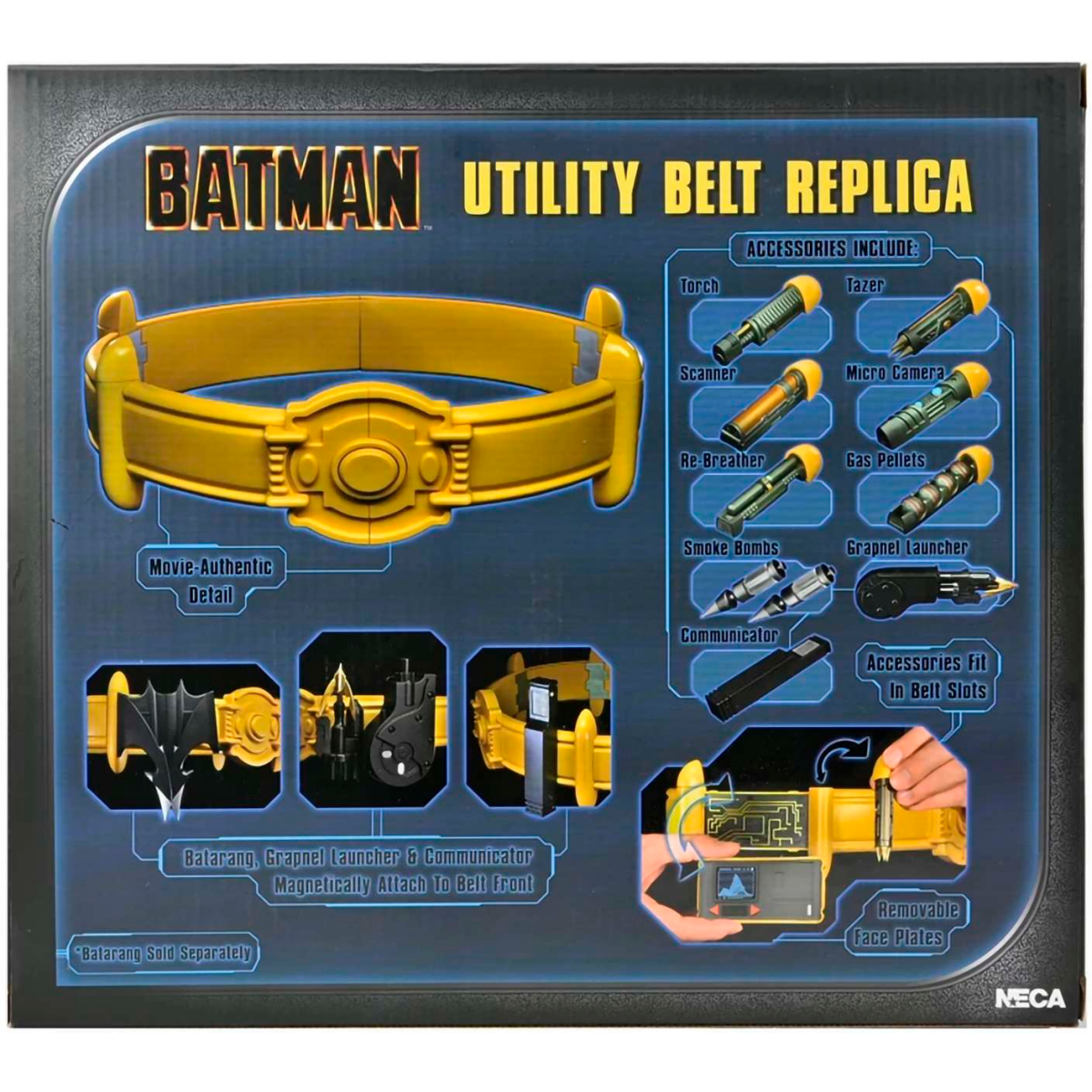 Реплика NECA Batman Utility Belt Replica - 634482616666 - фото 7