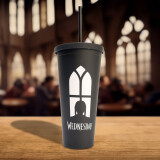 Стакан Blue Sky Wednesday Tumbler with Straws (5056563719779)