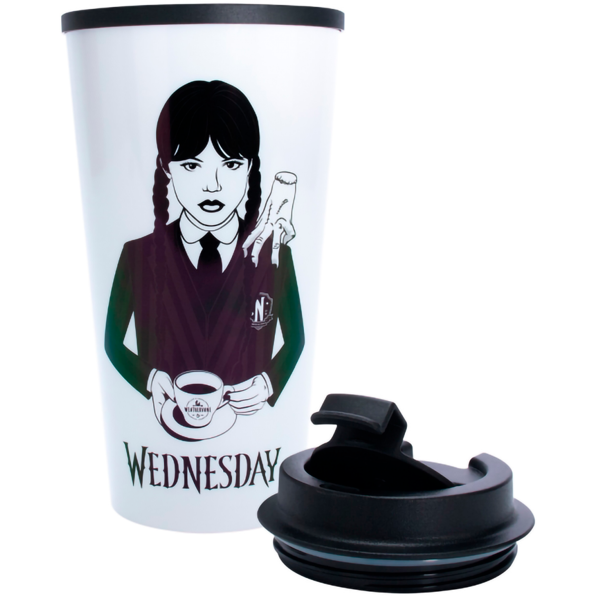Термокружка Blue Sky Wednesday Adams Weathervane Thermal Travel Mug - 5056563717485 - фото 4