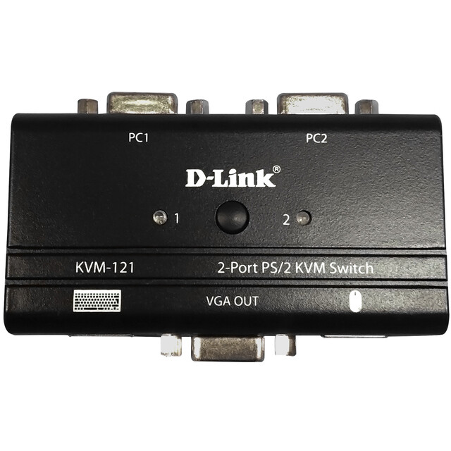 KVM переключатель D-Link KVM-121 - фото 2