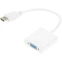 Переходник HDMI (M) - VGA (F), PREMIER 5-983 White