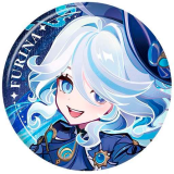 Значок miHoYo Genshin Impact Furina (6942421148500)
