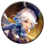 Значок miHoYo Genshin Impact Furina (6942421149538)