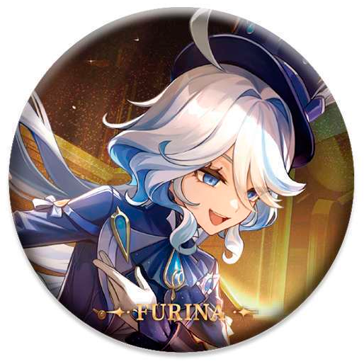 Значок miHoYo Genshin Impact Furina (6942421149538)