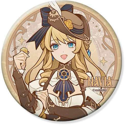 Значок miHoYo Genshin Impact Shadow Hunter Navia (6942421139652)