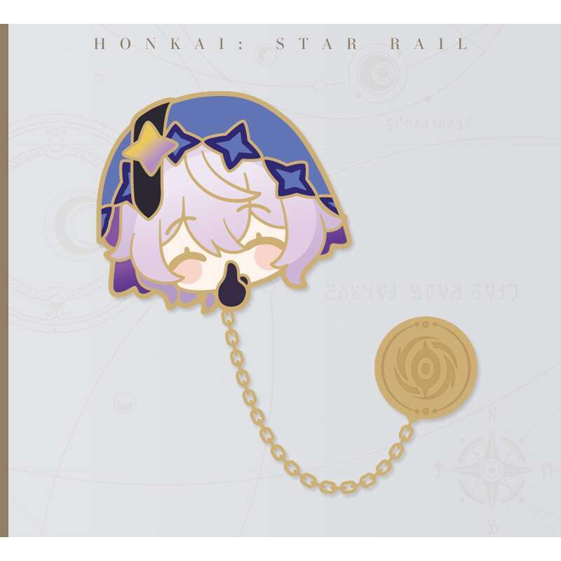 Значок miHoYo Honkai: Star Rail Pam Exhibition Hall Series Black Swan (6942421133612) - фото 2