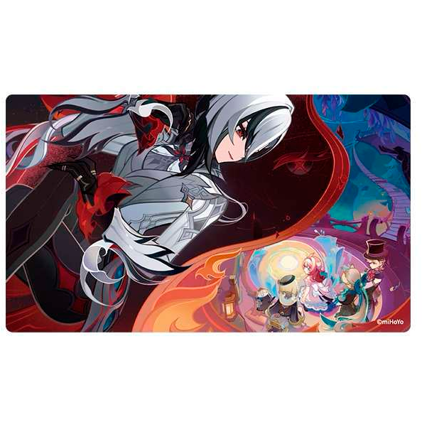 Коллекционная карточка miHoYo Genshin Impact Two Worlds Aflame, the Crimson Night Fades (6942421132790)