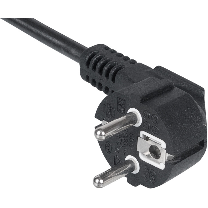 Кабель питания Schuko - C13, 1.2м, Cabeus PC-186-VDE-1.0-1.2M - фото 3